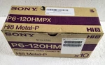 Sony HI8 Video Cassettes Box Of 10 (P6-120 Hmpx). Fixed Price $183.99.