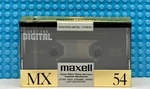 Maxell Mx 54 1988 Japan Type Iv Blank Cassette Tape (1) (sealed). Fixed Price $42.99.