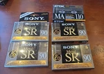 Sony Metal Sr 90 Min Type Iv Blank Audio Cassette Tapes + Ma 110 Sealed. Fixed Price $129.99.