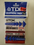Tdk Telephone Pack For Answering Machines ECD-60LU2T (AA2-3). Fixed Price $15.50.