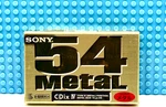 Sony Cdix Iv Metal 54 1997 Japan Blank Cassette Tape (1) (sealed). Fixed Price $30.59.