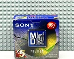Sony Premium Mdw 74B Pack Blank Mini Discs (5) (sealed). Fixed Price $53.99.