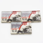 (3) Brand New Sealed Maxell Xl-ii 90-MINUTE High Bias Blank Audio Cassette Tapes. Fixed Price $19.99.