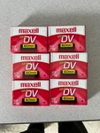 Maxell Mini Dv 60 Minutes Lot Of Sealed Blank Digital Video Cassette Tapes. Fixed Price $25.00.