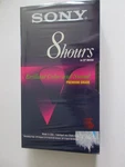 New Sealed Sony T-160VE Vhs 8 Hours Premium Grade. Fixed Price $9.99.