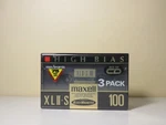 Maxell 3 Pack High Bias Xlii-s 100 Cassette Tapes Sealed Made In Japan. Fixed Price $35.00.