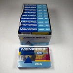 Memorex Dbs 90 Minute Blank Audio Cassette Tapes Lot Of 10 - New/sealed. Fixed Price $16.95.