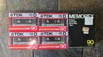 Lot Of 4 Tdk D90 Cassette + Memorex Min 8-TRACK Recording Sealed. Fixed Price $24.99.