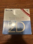 Sealed Sony MD-2D 5.25" (130MM) Floppy Disk Box Unused Double Sided. Fixed Price $60.00.