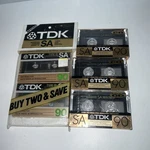 Tdk SA90 Cassette Tape Lot (5 ) Type Ii High Bias Sealed Vintage. Fixed Price $59.99.