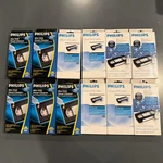 Philips Vhs Head Cleaner Tape- Vcr Camcorder Wet System Lot Of 12. Fixed Price $39.99.