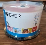 Hp Dvd-r 4.7GB 120MIN 8X New Sealed 50 Pack Spindle. Fixed Price $20.69.
