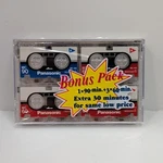Panasonic RT-604VP Microcassette Bonus Pack 1X90MIN 3X60MIN Blank Recording. Fixed Price $12.00.