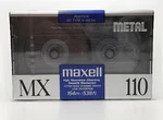 Maxell Mx 90 110 Factory Sealed Type Iv Metal Position Audio Cassette Tapes. Fixed Price $29.85.