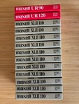 Maxell Xlii 110 UR120 UR90 Audio Cassette Tape, Lot Of 13 New. Fixed Price $79.99.