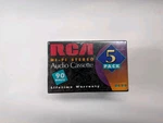 Rca RC90 5 Pack Minute Blank Audio Cassette Tapes Hi-fi Stereo New Sealed. Fixed Price $16.14.