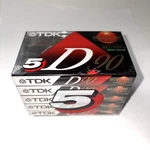 5 Tdk Minute D90 High Output Ieci / Type 1 Blank Audio Cassette Tapes New. Fixed Price $9.98.