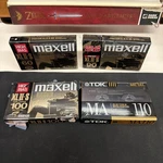 Lot Of 4 Maxell & Tdk Cassettes. Fixed Price $79.99.