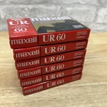 Maxell Blank Tapes Audio Cassette Normal Bias Ur 60 Minutes Pack New. Fixed Price $9.99.