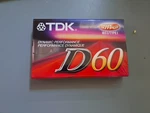 New Sealed Tdk D60 Blank Cassette Tapes Ieci Type High Output. Fixed Price $5.00.