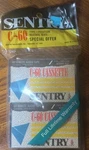 Brand New Sealed Sentry CX-60 Cassettes Blank Tapes (2 Pack). Fixed Price $10.95.