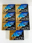 7 Tdk E-hg 8 Mm Video Cassette P6-120EHG Made In Japan. Fixed Price $79.99.