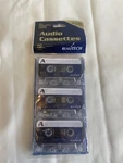 Realitech Blank Audio Cassette Tapes 60 Minutes Each New Sealed. Fixed Price $9.95.