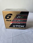 Brand New Pack Tdk D60 Recording Cassettes. Fixed Price $15.99.