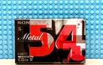 Sony Cdix Iv Metal 54 1996 Japan Blank Cassette Tape (1) (sealed). Fixed Price $30.59.