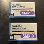 Tdk Professional SM-X10 Blank Cassette Tape New Sealed Lot 2. Fixed Price $24.95.