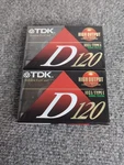 New Tdk High Output Type 120 Min Audio Cassette Tapes Lot Of Sealed. Fixed Price $9.95.