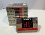 Sony C-90HF Minute Audiocassette Tapes Lot Of 8 Nip. Fixed Price $30.00.