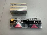 Lot Of 5 Sony Metal Video 8 Cassette Tape P6-90HG "brand New Sealed". Fixed Price $41.99.