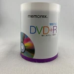 Memorex Dvd+r 16X 4.7GB 100 Pack Spindle Factory Sealed New Old Stock. Fixed Price $30.00.
