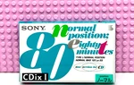 Sony Cdix-i 80 1994 Japan Type Blank Cassette Tape (1) (sealed). Fixed Price $23.99.