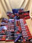 Lot Of 45+ Tdk Sony Maxell Blank Audio Cassette Tapes Sealed D60 D90 +++. Fixed Price $100.76.