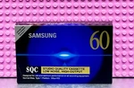 Samsung Sqc 60 Vs. Iii Blank Cassette Tape (1) (sealed). Fixed Price $22.49.