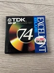 Tdk Md-sp Excellent 74 Minidisc Blue New Sealed. Fixed Price $9.00.