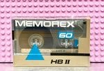 Memorex Hb Ii 60 1987 Usa Type Blank Cassette Tape (1) (sealed). Fixed Price $24.99.
