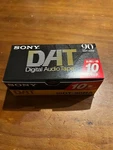 Sony Dat Digital Audio Tape DT-90RA 10 Pack Unopened Recordable Min. Fixed Price $194.91.