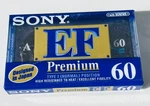 Sony Ef Premium 60 Minute Type 1 Normal Position Cassette Tape Sealed. Fixed Price $10.72.