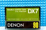 Denon DX-7 90 1979 Japan Type Ii Blank Cassette Tape (1) (used). Fixed Price $20.69.