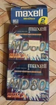 Vintage Maxell Minidisc MD80 2 Pack Factory Sealed Digital Recordable. Fixed Price $9.00.
