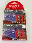 Sony Hf Slide Case Audio Cassette Tape Pack 120 Min Normal Bias New Sealed. Fixed Price $21.14.