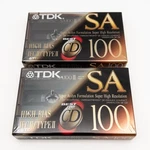 Tdk 100 Type Ii High Bias Audio Cassette Tapes Blank Media Sealed Lot Of 2. Fixed Price $18.85.