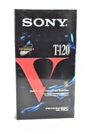Sony T-120VB Premium Grade Vhs Video Tape 6 Hours Sealed New Made Usa. Fixed Price $9.95.