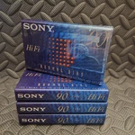 Sony Hifi 90-MINUTE Audio Cassette Type Normal Bias Sp Ii Lot Of 4. Fixed Price $27.99.