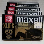 Maxell Xlii-s 60 2000 Usa Type Blank Cassette Tapes (sealed) Qty 4. Fixed Price $49.99.
