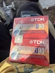 Tdk D90 Cassette Tapes Superior Normal Bias 4 Pack New. Fixed Price $7.42.
