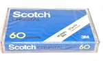 Scotch C-60 Crystal Blank Audio Cassette Tape (sealed) Nos! New. Fixed Price $14.99.